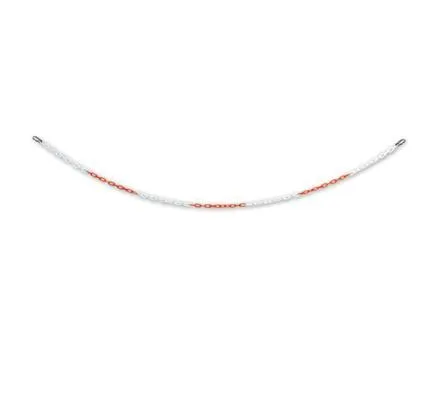127 A Plastik Zincir (Kırmızı-Beyaz) 3m
